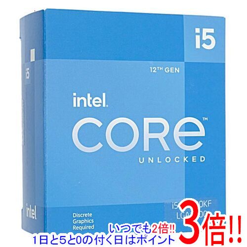 Core i5 12600KF 3.7GHz LGA1700 125W SRL4U 元箱あり