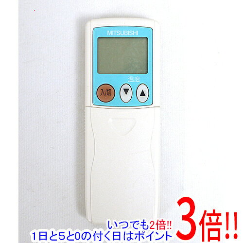 乐天商城 - 【いつでも2倍！1日と5.0のつく日、18日は3倍！】【中古】三菱電機 エアコンリモコン KGSA3