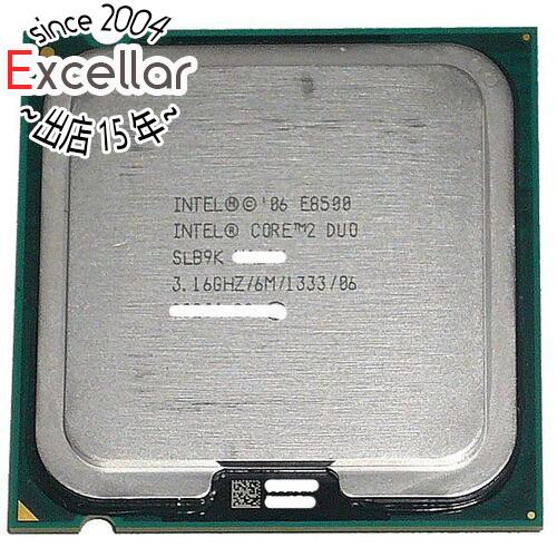 【いつでも2倍！5．0のつく日は3倍！1日も18日も3倍！】【中古】Core 2 Duo E8500 3.16GHz FSB1333MHz LGA775 6MB SLB9K