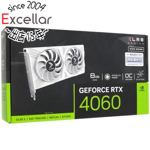 ył2{I5D0̂3{I1183{IzPNY GeForce RTX 4060 8GB XLR8 Gaming OC DUAL FAN White Edition VCG40608DFWXPB1-O PCIExp 8GB