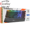 【いつでも2倍!5.0のつく日、18日は3倍!】SteelSeries ゲーミングキーボード Apex 7 Blue Switch JP