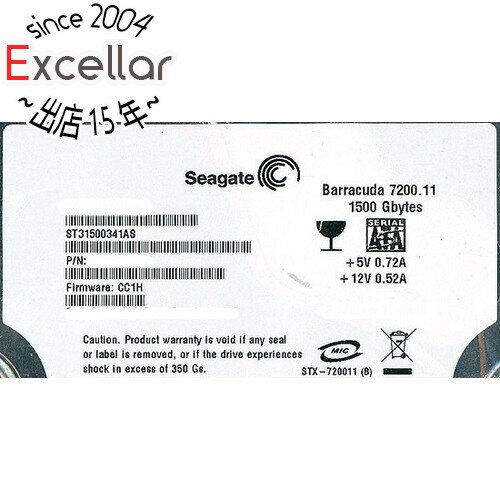 ڤĤǤ2ܡ5.0ΤĤ183ܡSEAGATEHDD ST31500341AS 1.5TB 7200SATA 3Gb/s