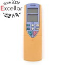 【中古】TOSHIBA エアコンリモコン WH-F1P 液晶画面いたみ