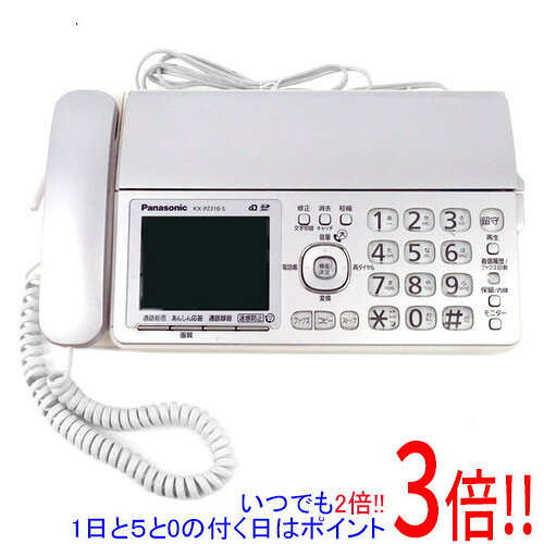楽天市場】fax 電話機 パナソニック おたっくす kx-pz310dlの通販