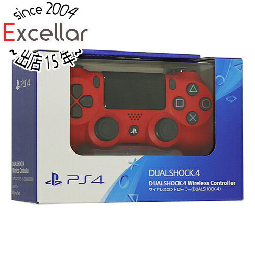 【いつでも2倍!5.0のつく日、18日は3倍!】【中古】SONY ワイヤレスコントローラー DUALSHOCK4 マグマ・レッド CUH-ZCT2J11 未使用 【いつでも2倍!5.0のつく日、18日は3倍!】【中古】SONY ワイヤレスコントローラー DUALSHOCK4 マグマ・レッド CUH-ZCT2J11 未使用