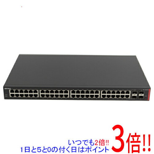 【延長保証対応!!】【新品(開封のみ)】 BUFFALO スマートスイッチ(48ポート) BS-GS2048