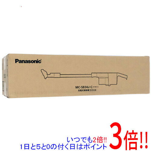 樂天商城 - 【延長保証対応!!】Panasonic サイクロン式コードレススティック掃除機 パワーコードレス MC-SB34J-C アイボリー