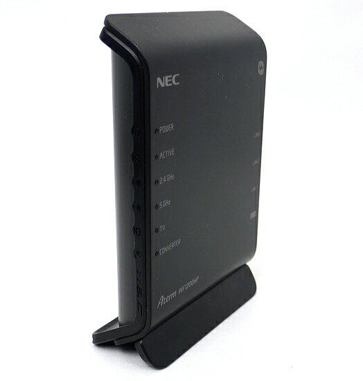 【中古】NEC製 無線LANルーター PA-WF1200HP 元箱あり
