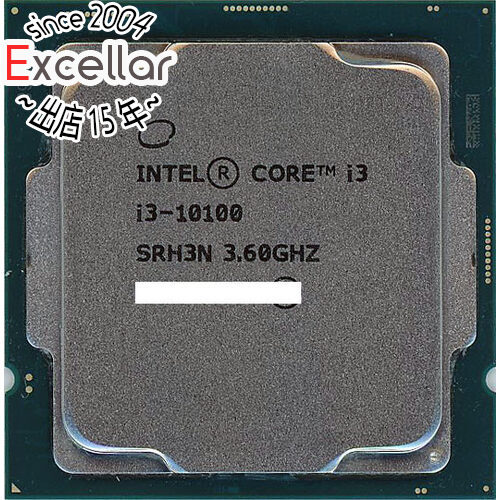 【いつでも2倍！1日と5.0のつく日、18日は3倍！】【中古】Core i3 10100 3.6GHz 8M LGA1200 65W SRH3N