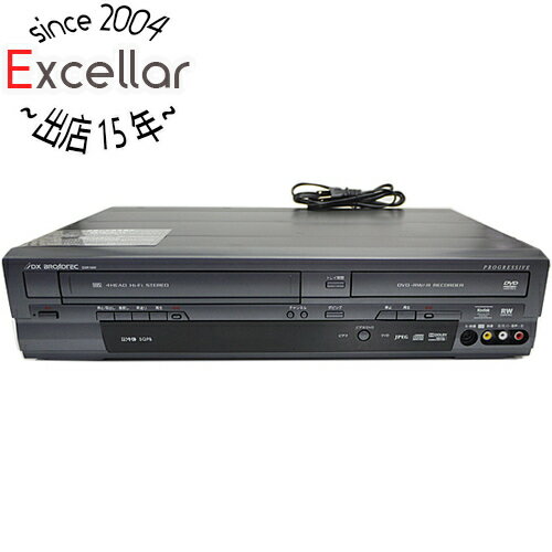 商品名【新品(箱きず・やぶれ)】 地デジチューナー内蔵ビデオ一体型DVDレコーダ DXR160V商品状態新品（訳あり理由）※外箱に破れや潰れ等の傷み、もしくは汚れがある商品となっております。 パッケージ内部に影響のあるレベルではございません。ご理解の上ご検討お願いします。型番DXR160V仕様メーカー:DXアンテナタイプ DVDレコーダー録画可能メディア DVD-R/DVD-RW/VHS再生可能メディア DVD-R/DVD-RW/DVD-RAM/VHSデジタルチューナー 地上デジタル接続端子 D2端子/光デジタル端子/同軸デジタル端子その他機能 EPG/プログレッシブ幅x高さx奥行 435x100x278 mm重量 4.4 kgその他※掲載画像は代表画像です。実際の商品と細部が異なる場合がございますので、商品状態につきましては表記の内容をご確認ください。※返品についてはこちらをご覧ください。　