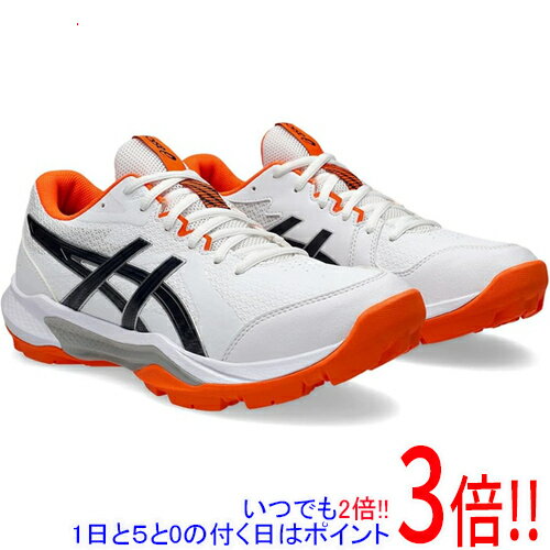 【いつでも2倍！1日と5.0のつく日、18日は3倍！】asics アシックス 23.0cm ハンドボールシューズ GEL-PEAKE 3 1113A057 ホワイト/ミッドナイト