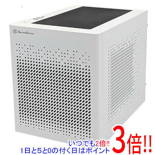 【新品(開封のみ)】 SILVERSTONE PCケース SST-SG16W ホワイト