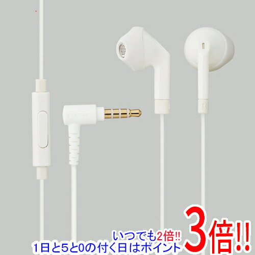 【いつでも2倍！1日と5.0のつく日、18日は3倍！】ELECOM ステレオヘッドホンマイク FAST MUSIC EHP-F10IMAWH ホワイト