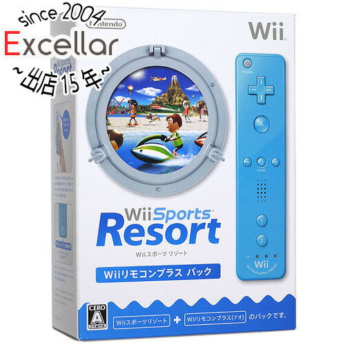 【いつでも2倍！5．0のつく日は3倍！1日も18日も3倍！】【中古】Wii Sports Resort Wiiリモコンプラスパック