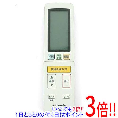 Rakuten - 【いつでも2倍！1日と5.0のつく日、18日は3倍！】【中古】Panasonic エアコンリモコン ACXA75C12430