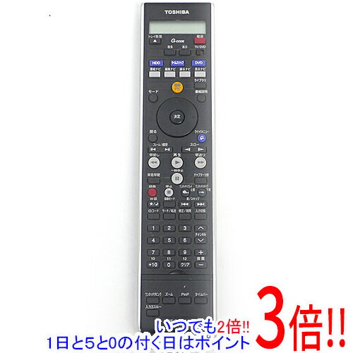 樂天商城 - 【いつでも2倍！1日と5.0のつく日、18日は3倍！】【中古】TOSHIBA製 HDD＆DVDレコーダー用リモコン SE-R0138 本体いたみ