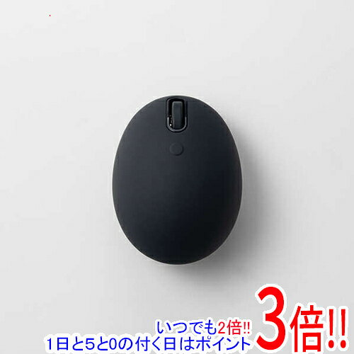 ELECOM EGG MOUSE Bluetooth 静音マウス 4ボタン M-EGG40BBXSSBK ブラック
