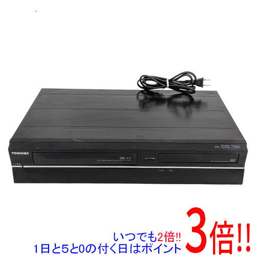 【中古】TOSHIBA VTR一体型DVDレコーダー D-VDR9K リモコン付き 本体いたみ