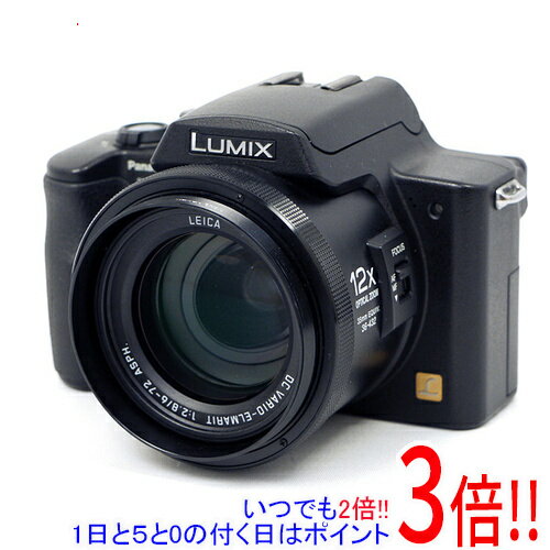 【いつでも2倍！1日と5.0のつく日、18日は3倍！】【中古】Panasonic LUMIX DMC-FZ20-K ブラック/500万..