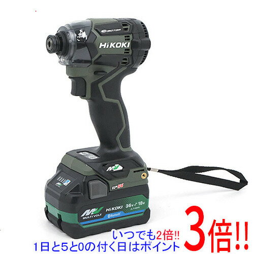 HiKOKI コードレスインパクトドライバ WH36DC (2XPGSZ) フォレストグリーン