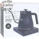 【いつでも2倍!5.0のつく日、18日は3倍!】【新品訳あり(箱きず・やぶれ)】 YAMAZEN 温度調節機能付電気ケトル YKN-C1280-B
