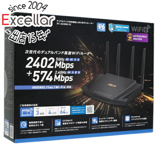 ył2{I5D0̂3{I1183{IzyÁzASUS Wi-Fi LAN[^[ RT-AX3000 V2 gp