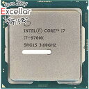 【中古】Core i7 9700K 3.6GHz LGA1151 95W SRG15