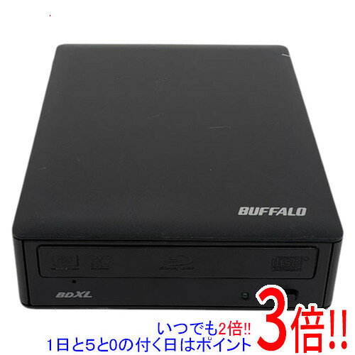 【中古】BUFFALO USB3.0用 外付けブルーレイドライブ BRXL-16U3 本体いたみ