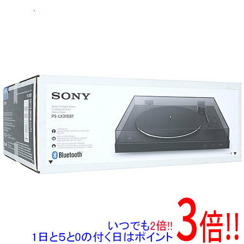 【いつでも2倍！5．0のつく日は3倍！1日も18日も3倍！】SONY ステレオレコードプレーヤー PS-LX310BT