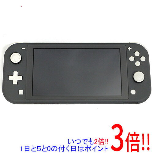 【いつでも2倍！1日と5.0のつく日、18日は3倍！】【中古】任天堂 Nintendo Switch Lite(ニンテンドースイッチ ライト) HDH-S-GAZAA グレー 本体のみ 本体いたみ