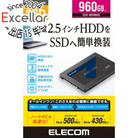 ELECOM 2.5インチ 内蔵SSD ESD-IB0960G