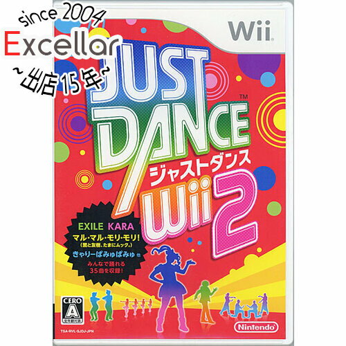 【いつでも2倍！5．0のつく日は3倍！1日も18日も3倍！】【中古】JUST DANCE Wii 2 ディスク傷・説明書なし