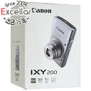 【いつでも2倍！5．0のつく日は3倍！1日も18日も3倍！】Canon製 コンパクトデジタルカメラ IXY200(SL) シルバー 2000万画素