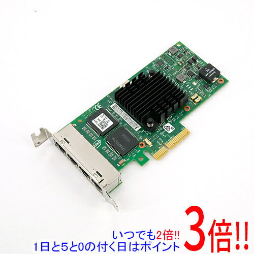 【いつでも2倍！1日と5.0のつく日、18日は3倍！】【中古】Intel製 Ethernet Server Adapter I350-T4