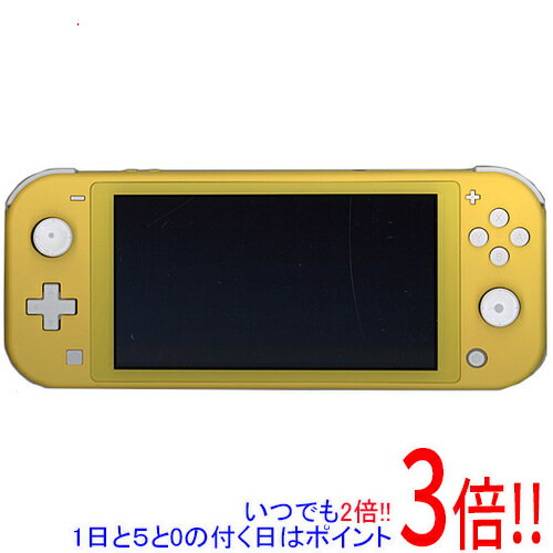 【いつでも2倍！5．0のつく日は3倍！1日も18日も3倍！】【中古】任天堂 Nintendo Switch Lite(ニンテンドースイッチ ライト) HDH-S-YAZAA イエロー 本体いたみ 元箱あり