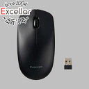 【いつでも2倍!5.0のつく日、18日は3倍!】ELECOM USB無線光学式マウス 3ボタン Lサイズ M-LE10DRXBK ブラック(2)