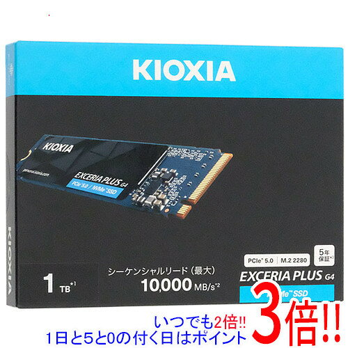 キオクシア EXCERIA PLUS G4 SSD-CK1.0N5PLG4N