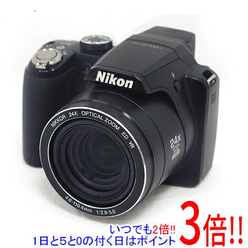 【いつでも2倍！1日と5.0のつく日、18日は3倍！】【中古】Nikon製 デジタルカメラ COOLPIX P90 1210万画素 液晶画面いたみ