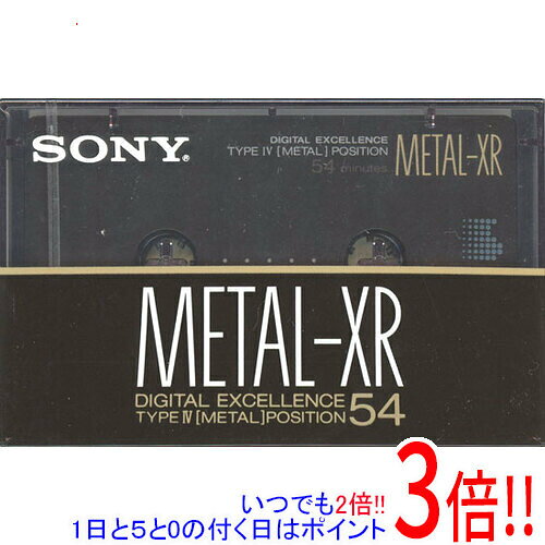 SONY カセットテープ メタルポジション METAL-XR 54 54分