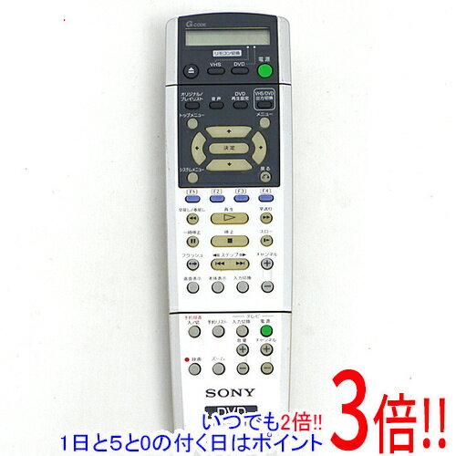 樂天商城 - 【いつでも2倍！1日と5.0のつく日、18日は3倍！】【中古】SONY DVDレコーダー用リモコン RMT-D209J
