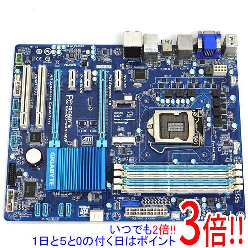 Other - 【いつでも2倍！1日と5.0のつく日、18日は3倍！】【中古】GIGABYTE マザーボード GA-H77-D3H-MVP Rev.1.1