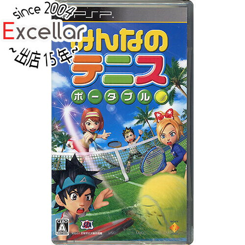 【いつでも2倍！5．0のつく日は3倍！1日も18日も3倍！】【新品訳あり(ケース割れ・きず)】 みんなのテニス ポータブル PSP