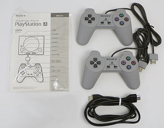 【いつでも2倍！5.0のつく日、18日は3倍！】【中古】SONY プレイステーション クラシック SCPH-1000RJ 元箱あり