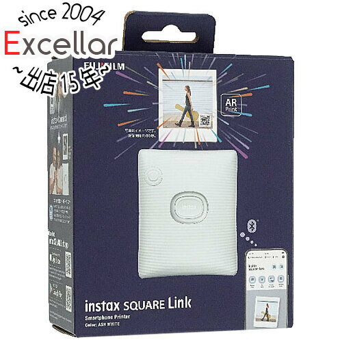 【延長保証対応!!】FUJIFILM製 チェキ スマートフォン用プリンター instax SQUARE Link アッシュホワイト 【延長保証対応!!】FUJIFILM製 チェキ スマートフォン用プリンター instax SQUARE Link アッシュホワイト