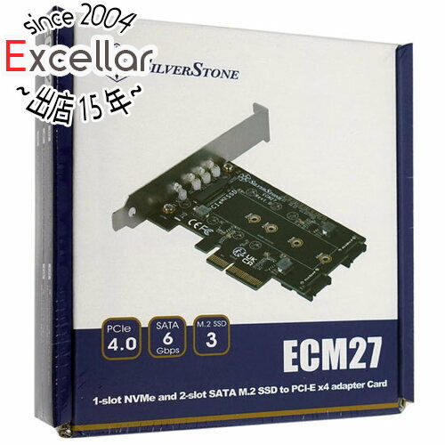 【いつでも2倍！5.0のつく日、18日は3倍！】【新品(開封のみ)】 SILVERSTONE インターフェイスカード SST-ECM27 [M.2]