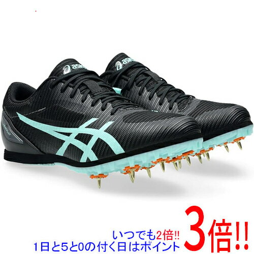 ASICS - 【いつでも2倍！1日と5.0のつく日、18日は3倍！】asics アシックス 27.0cm 陸上スパイク HEATFLAT 12 1093A195 ブラック/イルミネイトミント