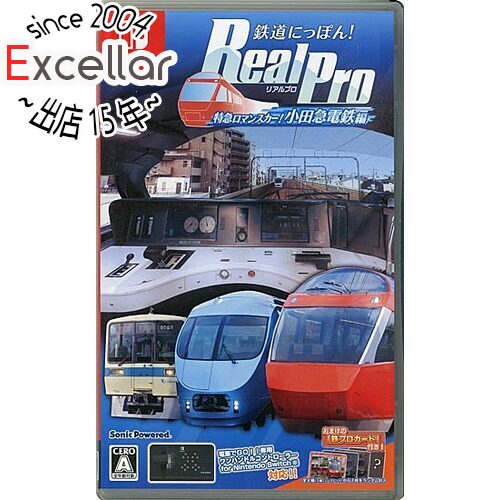 【中古】鉄道にっぽん！RealPro 特急ロマンスカー！小田急電鉄編 鉄プロカード付き Nintendo Switch