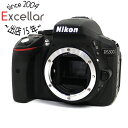 【いつでも2倍!5.0のつく日、18日は3倍!】【中古】Nikon デジタル一眼レフ D5300 ボディ D5300BK 訳あり
