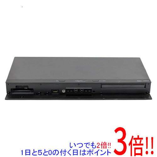 【中古】SHARP AQUOS ブルーレイディスクレコーダー 2TB 2B-C20CW1 訳あり