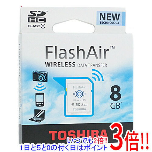 【いつでも2倍！5．0のつく日は3倍！1日も18日も3倍！】TOSHIBA製 SDHCメモリーカード 8GB SD-F08AIR(BL7 並行輸入品のサムネイル